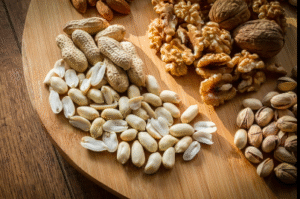 Nut butters and nuts